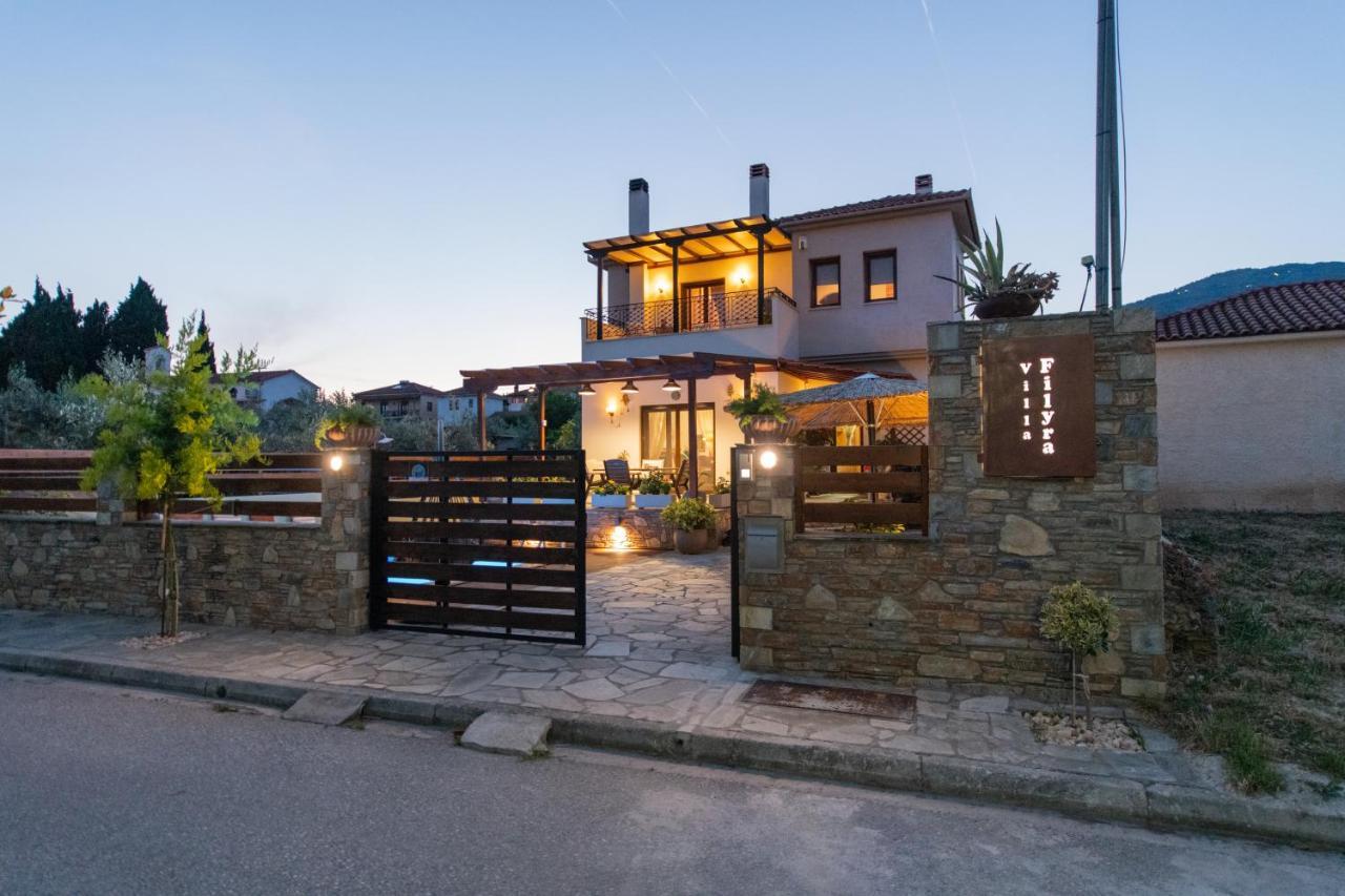 Villa Filyra Káto Gadzéa Kültér fotó